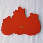 Vintage 90s Hand Painted Halloween Wood Decor