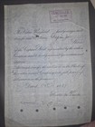 Vintage Railroad Stock Certificate  1885 