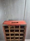 Vintage Rustic Wooden Coke Soda Bottle Crate 24 Slot Trinkets Shelf Wall Hanging
