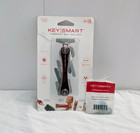 Keysmart Compact Key Holder Red Aircraft Aluminum Holds 8 Keys   Expansion Pack
