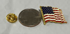   Lot Of 10 American Flag Lapel Pin Made In Usa Patriotic Memorial Day Or July 4