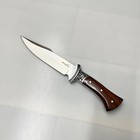 Fixed Blade Tactical Bowie Knife Full Tang Tiger Engraved Guard Personalizable