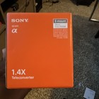 Sony Sel14tc 1 4x E-mount Lens Adapter Teleconverter With Case   Caps