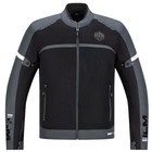 Motorcycle Riding Jacket With Mesh Ce Armor And Detachable 3x-large Grey