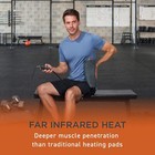 Far Infrared Xl Heating Pad - Muscle Relief For Back  Neck shoulder    Knee Pain