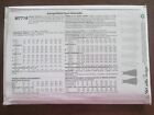 Mccalls 7718 Lined Formal Dress Pattern 6-14 Princess Seams Bridal Wedding Uc Ff