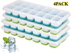 Silicone Big Ice Cubed Maker Large Cube Square Tray Molds Whiskey Ball Cocktails