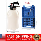 10l Automotive Transmission Fluid Transfer Pump 13 Atf Adapter Filler System Kit