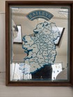 Bailey s Irish Cream Mirror - Ireland Map Bar Sign 1980 s Aerlingus - Man Cave