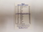 Yale University Bulldogs 2002 03 Men s Hockey Pocket Schedule - Nh Register