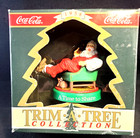 Vtg 1991 Coca-cola Trim-a-tree Christmas Ornament  a Time To Share  Santa
