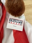 Trumpy Bear Deluxe Original 22    Plush Zipper Pouch American Flag Trump 2017 Nwt