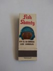 Vintage Matches From Fish Shanty Los Angeles California