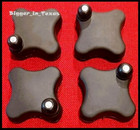 4x Hunter Alignment Wheel Clamp Handle Spinner Crank Knobs New With Pins 