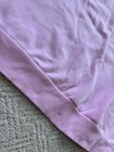 Adidas Womens Essentials 3-stripes Fleece Crew Neck Sweatshirt Pink - Xl