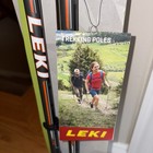 Leki Legacy Lite Cortec Trekking Poles Adjustable Hiking Walking Sticks Pair