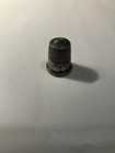 Vtg Sterling Silver - Victorian Engraved Flower Size 9 Sewing Thimble