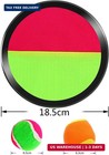 Aneco Paddle Catch Ball And Toss Game Set Disc Toss And Catch Paddle Game With 1