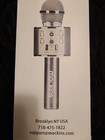 Mockins Inalambricos Profesionales Professional Karaoke Microphone Silver Nib