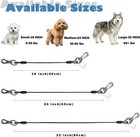 2pcs Dog Car Seat Belt  Chew Proof Pet Safety Belt For Dogs  2-in-1 Heavy Duty