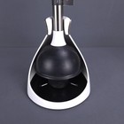 Simplehuman Magnetic Toilet Brush Plunger Set White Stainless Steel Handle