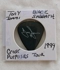 Tony Iommi Black Sabbath Tour Issued Guitar Pick 1994 Cross Tour Rare Legend