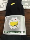 Masters Golf Socks From Augusta National Golf Course Black  New With Tags