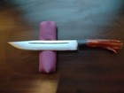 Kikuo Matsuda Damascus Layered Steel Knife W sheath