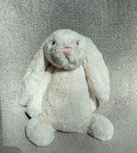 Jellycat London Bashful Bunny Rabbit Cream Off White Soft Cute Plush Medium 12   