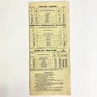 Chicago   North Western Railroad Railway Time Table Sept 1970 Train Schedule