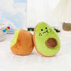 Plush Squeaky Cute Fruits Dog Toys Puppy Chew Toy Squeakers Stuffed Pet Toys