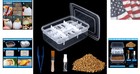 16 Grids Box Turtle Lizard Gecko Snake Hatching Container Complete Kit With T   