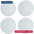 Dryer Balls 4 Pack - Non-toxic Reusable Dryer Balls  white 