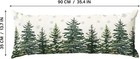 Christmas Trees Snowflake Extra Long Lumbar Pillow 13 8  X 35 4   pack Of 1 