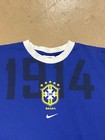 Vtg Team Nike Cbf Brazil Shirt Tagged M Brazilian Football Confederation Futbol