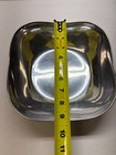 Wilton Mount Joy  Pa  9  Square Pewter Vintage Metalware Serving Bowl Decoration