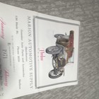 1971 Old Cars Illustrated Advertising Wall Calendar Marion Automotive Supply