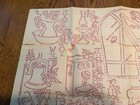 Vintage Iron Transfer Pattern For Embroidery  1930s-40s  Rooster  Teapot  Etc 