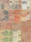 Angola    lot Of 8  Old Issue  Banknotes With Faults damage  A33