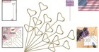 40pcs Floral Pick Card Holders For Flower Arrangements Wedding Party Decorations
