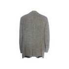 Vtg Harris Tweed Blazer Mens 40r Gray Herringbone Handwoven Scottish Wool Usa