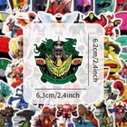 100pcs Power Rangers Stickers For Phone Case Water Bottles Laptop Waterproof