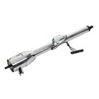 Chrome 32  Gm Tilt Manual Floor Shift Steering Column W ignition Key   Adapter