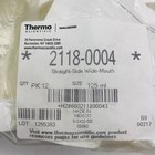 Thermo 2118-0004 Wide Mouth Jar Straight Side Nalgene 125ml With Lid Set Of 12