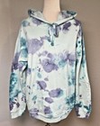 Victoria Secret Pink New  Tie Dye Hoodie And Drawstring Pants Set M Collegiate