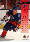 1995 -esa Tikkanen- Donruss Autograph signed auto Hockey Card  17 Blues