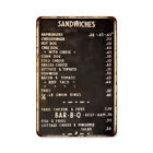 1940 s Diner Menu Sign Restaurant Decor Retro Home Vintage Plaque 108120068015