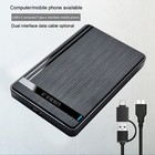 Hdd Enclosure Universal Smart Sleep 2 5 Inch Sata To Usb 3 0 Ssd Case External