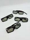 Sony Tdg-bt400a Active 3d Glasses Lot Set Man Cave Tested Works Read