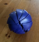 Dangomushi Isopod Pill Bug Ball Realistic Figure 5 5    Blue Gacha Bandai Japan